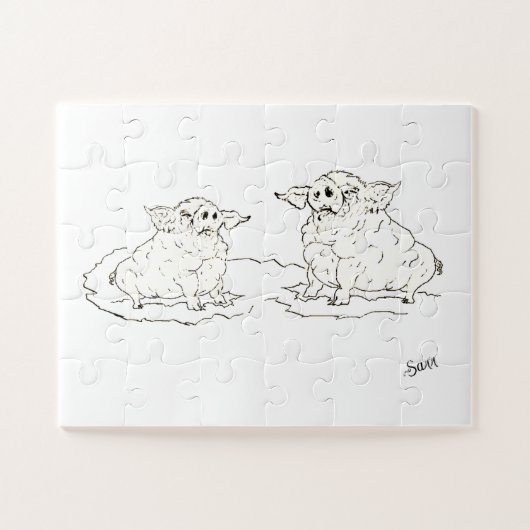 Puzzle  : Buddies  ジグソーパズル (横)