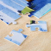 Puzzle “Calles Azules de Chefchaouen” – Marruecos ジグソーパズル (側面)