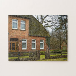 Puzzle “Casa de ladrillos en Bispingen” ジグソーパズル