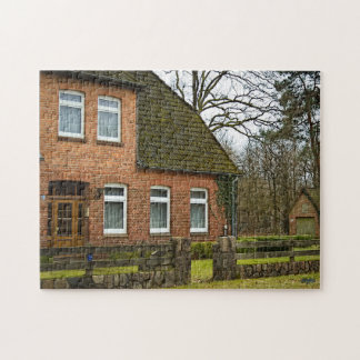 Puzzle “Casa de ladrillos en Bispingen” ジグソーパズル