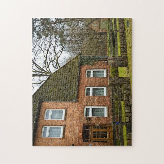 Puzzle “Casa de ladrillos en Bispingen” ジグソーパズル (縦)