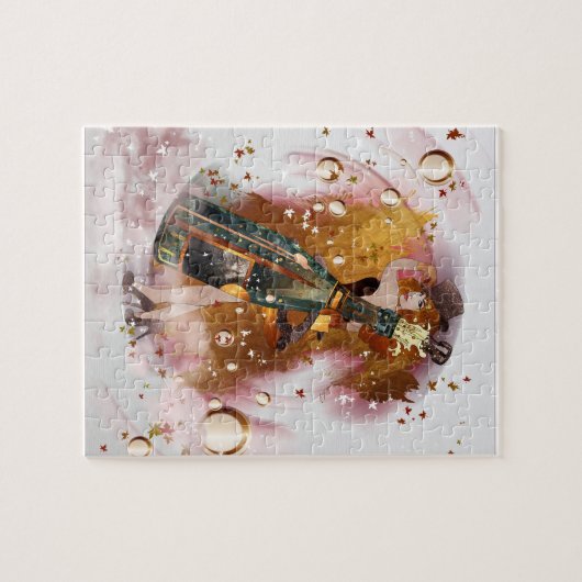 puzzle "champagne" ジグソーパズル (横)