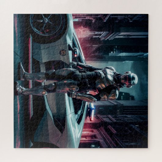 Puzzle Cyborg 06 ジグソーパズル (横)