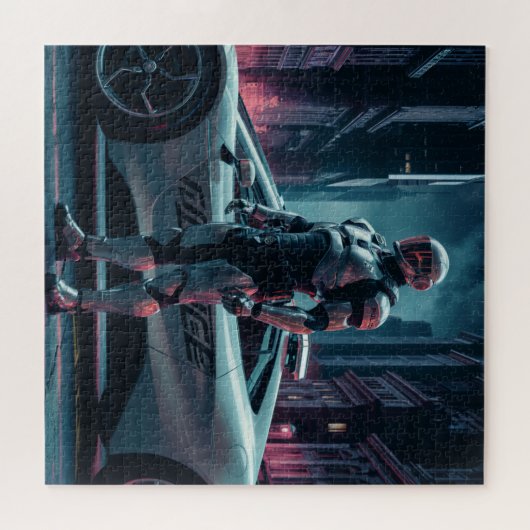 Puzzle Cyborg 07 ジグソーパズル (横)