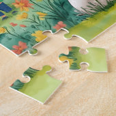 Puzzle de Pâques 30 pièces – Chasse aux œufs ジグソーパズル (側面)