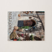 puzzle de Valldemossa en Mallorca - Majorca ジグソーパズル (横)