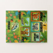 Puzzle Educativo de las Vocales para Niños  ジグソーパズル (横)