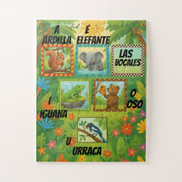 Puzzle Educativo de las Vocales para Niños  ジグソーパズル