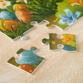 Puzzle enfant 30 pièces - Lapin de Pâques ジグソーパズル (側面)