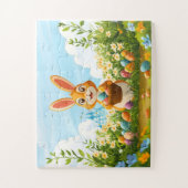 Puzzle enfant 30 pièces - Lapin de Pâques ジグソーパズル (縦)