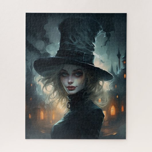 Puzzle Eyes of the Mysterious Woman ジグソーパズル (縦)