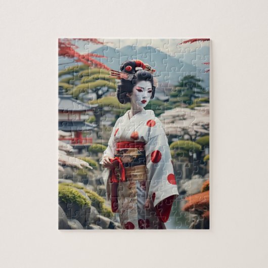 puzzle geisha ジグソーパズル (縦)