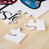 Puzzle "Guitares et Music" ジグソーパズル (側面)