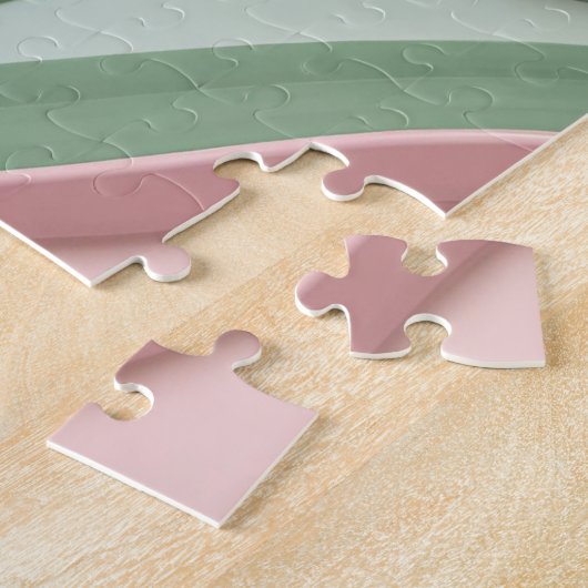 Puzzle in stylish abstract graphic ジグソーパズル (側面)