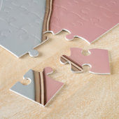 Puzzle in stylish abstract graphic ジグソーパズル (側面)