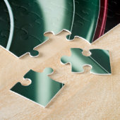 Puzzle in stylish abstract graphic ジグソーパズル (側面)