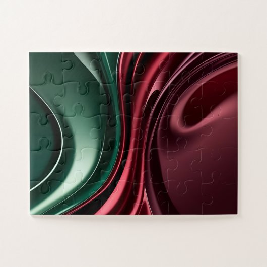 Puzzle in stylish abstract graphic ジグソーパズル (横)