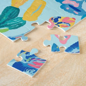 Puzzle in stylish graphic ジグソーパズル (側面)