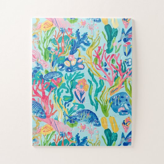 Puzzle in stylish graphic ジグソーパズル (縦)