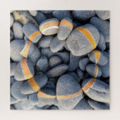 Puzzle jigsaw landart nature art pebbles ジグソーパズル (横)