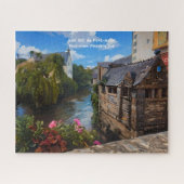Puzzle "Les WC de Pont-Aven"  Patrimoine et Humour ジグソーパズル (横)