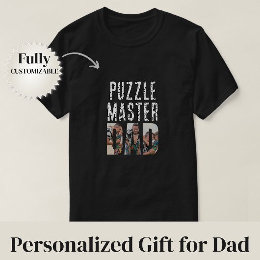 Puzzle Master Dad Tシャツ