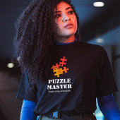 Puzzle Master Jigsaw Lovers Funny Quote Tシャツ