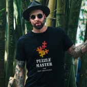 Puzzle Master Jigsaw Lovers Funny Quote Tシャツ