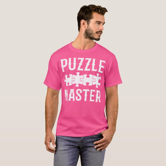 Puzzle Master Jigsaw Puzzle Tシャツ (正面フル)