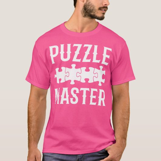 Puzzle Master Jigsaw Puzzle Tシャツ (正面)