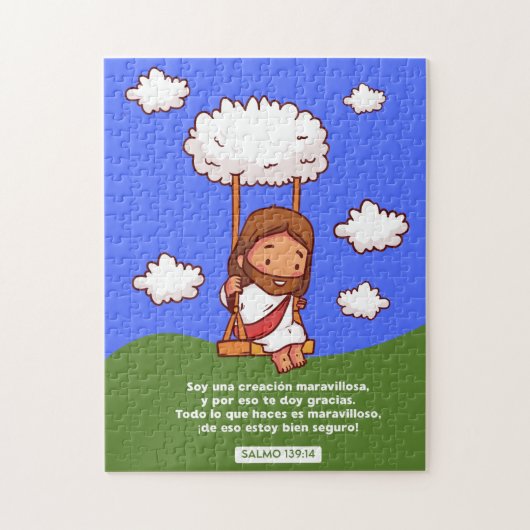 Puzzle - Mensaje cristiano ジグソーパズル (縦)