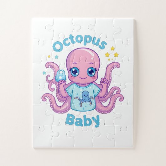 Puzzle Octopus Baby  ジグソーパズル (縦)