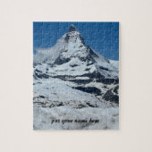 Puzzle of Matterhorn, Zermatt  ジグソーパズル (縦)