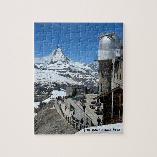 Puzzle of Matterhorn Zermatt ジグソーパズル (縦)