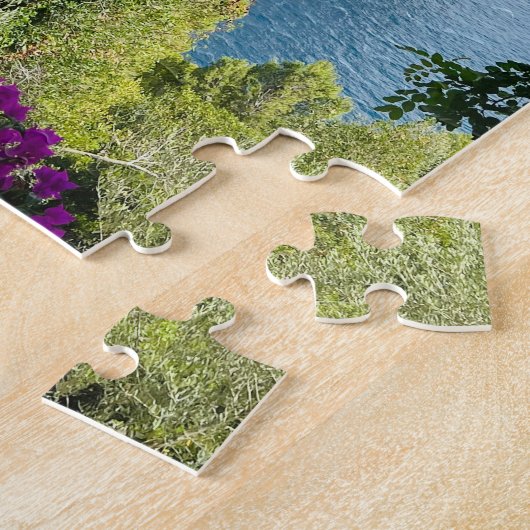 Puzzle of Monte Solaro Capri, Italy ジグソーパズル (側面)