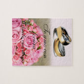 Puzzle pedida de mano romántico ジグソーパズル (横)