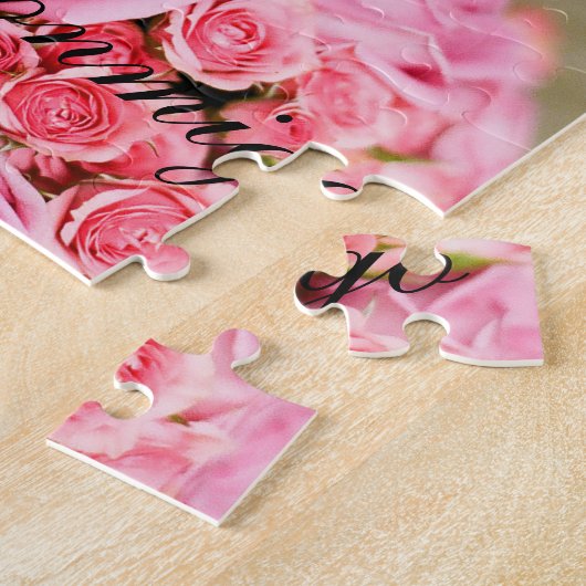 Puzzle pedida de mano romántico ジグソーパズル (側面)