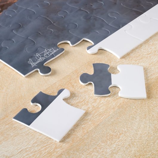 Puzzle photo glace en forme d'ours ジグソーパズル (側面)