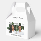 Puzzle Piece Photo Perfect Fit Wedding フェイバーボックス (正面)