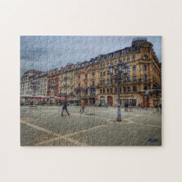 Puzzle “Plaza urbana – Frankfurt clásica” ジグソーパズル