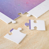 Puzzle- Rainbow Glitter Butterfly & Flower ジグソーパズル (側面)