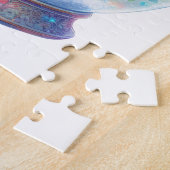 Puzzle-Rainbow Glitter Butterfly & Flower ジグソーパズル (側面)