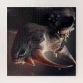 Puzzle Rhinocéros ジグソーパズル (横)