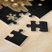 Puzzle Royal Gold B - Luxury Holiday Art ジグソーパズル (側面)