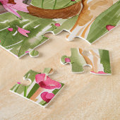 Puzzle – Saluki Watercolor Dog Jigsaw Gift ジグソーパズル (側面)