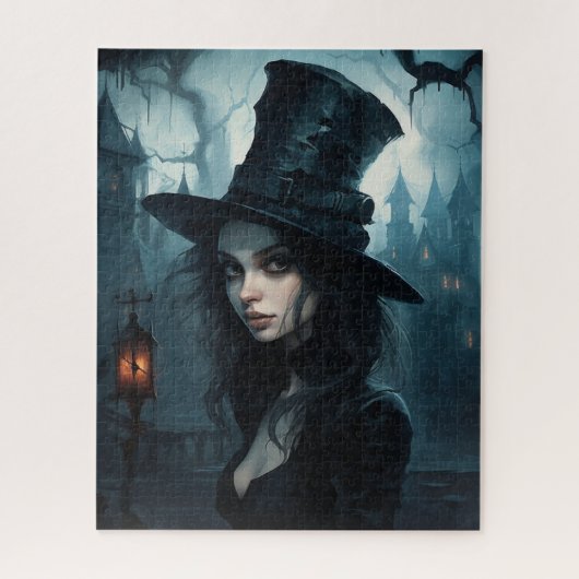 Puzzle Shadows of the Mysterious Woman ジグソーパズル (縦)