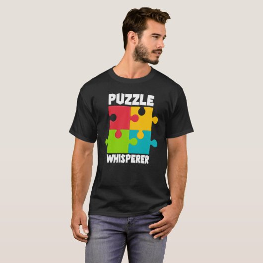 Puzzle Solving Puzzles Hobby Crossword 7 Tシャツ (正面フル)