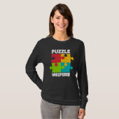 Puzzle Solving Puzzles Hobby Crossword   7 Tシャツ (正面フル)