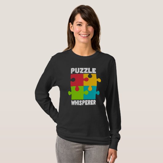 Puzzle Solving Puzzles Hobby Crossword   7 Tシャツ (正面フル)