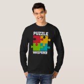 Puzzle Solving Puzzles Hobby Crossword   7 Tシャツ (正面フル)